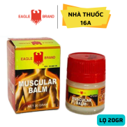 DẦU CÙ LÀ TRẮNG EAGLE BRAND MUSCULAR BALM - CHÍNH HÃNG CÔNG TY - LỌ 20G