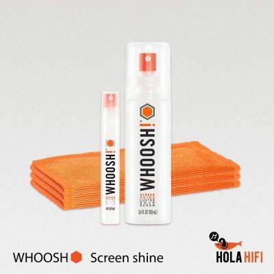 WHOOSH! Screen Cleaner Kit ขนาด 100ml + 8ml + ผ้าพรีเมี่ยม 3 ผืน