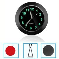 ☑¤◇ 43mm Car Clock For Car Luminous Auto Gauge Air Vent Quartz Clock with clip Auto air outlet Watch Car styling Car Accessories