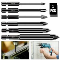 4 12mm Mon Triangle Drill Bits Set Ceramic Wall Tile Le Glass Punching Hole Saw Diamond Glass Wood Drilling Bits