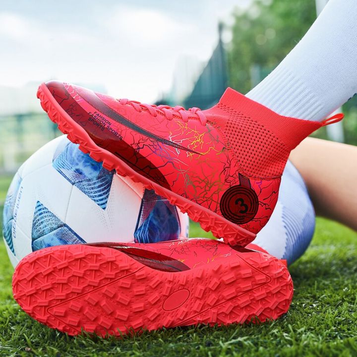 สินค้าขายดี-binniao-รองเท้าฟุตบอลเด็กรองเท้าบูทฟุตบอลสำหรับผู้ชายสำหรับเด็กผู้หญิง-รองเท้าฟุตบอลฟุตซอลสำหรับระดับมืออาชีพ31-48