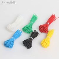 100PCS Self-locking plastic nylon cable tie black White colorful 3X100 cable tie fastening ring industrial cable tie