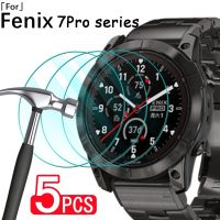 ฟิล์มกระจกเทมเปอร์สำหรับ Garmin Fenix 7 7S 7X Pro ป้องกันรอยขีดข่วนอุปกรณ์เสริมฟิล์มที่ป้องกันหน้าจอ HD