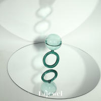 LAJEWEL Eden drop ring แหวน มรกต ของขวัญ