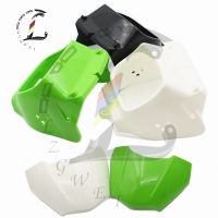 Klx 250ไฟหน้าหน้ากาก F Airing พระ H Ead Light Visor H Older ปกกระจกไหลเวียนของอากาศ D Eflector สำหรับคาวาซากิ KLX250 97-07