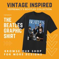 2023 NewTEEPREMACY®The Beatles วินเทจกราฟิกเสื้อเสื้อวินเทจ เกาหลีแรงบันดาลใจ Tee