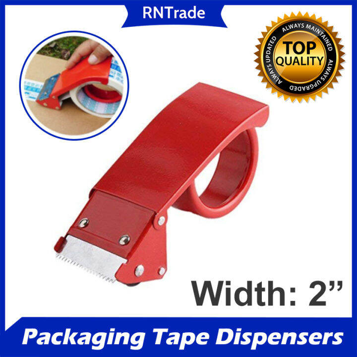 Packaging Tape Dispenser Metal 2 inches with FREE PACKAGING TAPE x 100