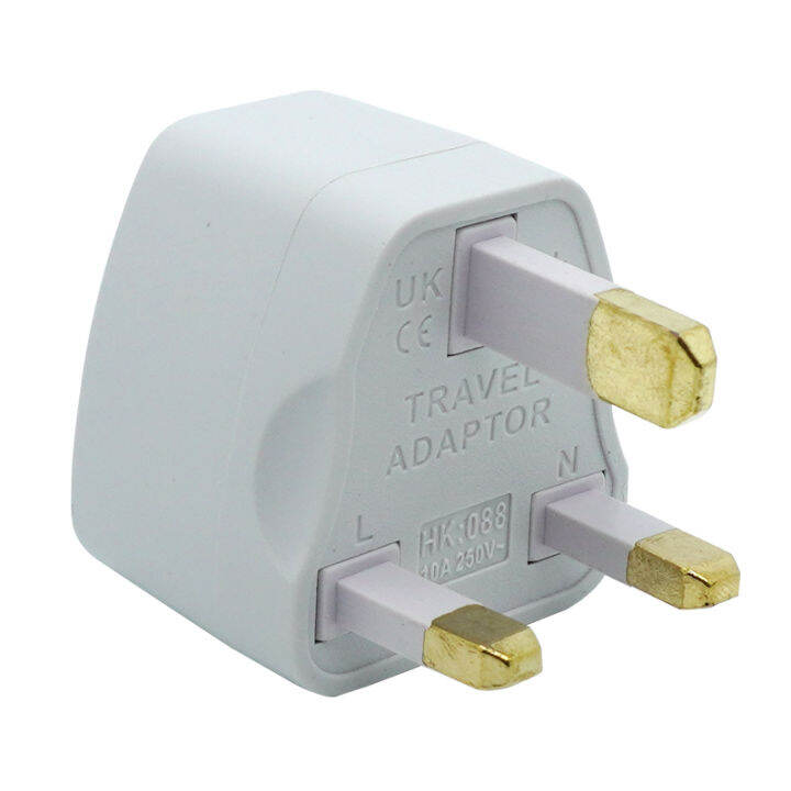 British standard travel adapter plug Singapore Malaysia Port Ireland