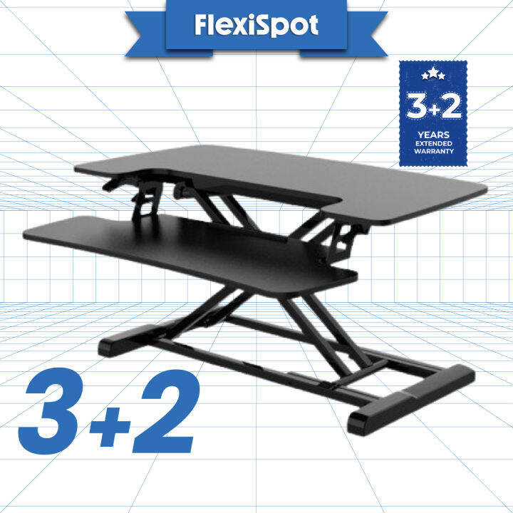 FLEXISPOT Malaysia AlcoveRiser Standing Desk Converters M7 28 inch Lazada