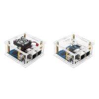 For R1 Plus RK3328 -A53 -Core 64-Bit 1GB LPDDR3 Development Board+Acrylic Case