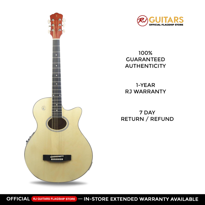 RJ Prestige Folk Acoustic Guitar Lazada PH