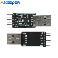 Aideepen USB เข้ากับ TTL โมดูลพอร์ตอนุกรมใหม่ CH340N แบบบูรณาการ5V ถึง3.3V พอร์ตอนุกรมการแก้จุดบกพร่องดาวน์โหลด