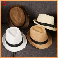 SU1999930 Unisex ชายหาด ปีกกว้าง หมวกคาวบอย Fedora หมวกแจ๊สเดรส หมวกฟางปานามา หมวกกันแดด