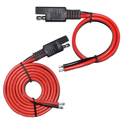 Cable DC Extension Cord 14AWG-Wire Harness Quick Connect Disconnect SAE Connector for Solar Automotive Battery