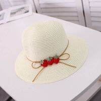 Strawberry Decoration Hat Woven 2023 Newest Child Beach Cap