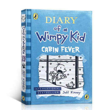 milu Diary of a Wimpy Kid #6 Cabin Fever Children's Story Book Comic ...