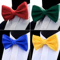 【CW】 RBOCOTT Men Ties Fashion Bowtie Wedding Bow Tie for Boys Color Wholesale Accessories