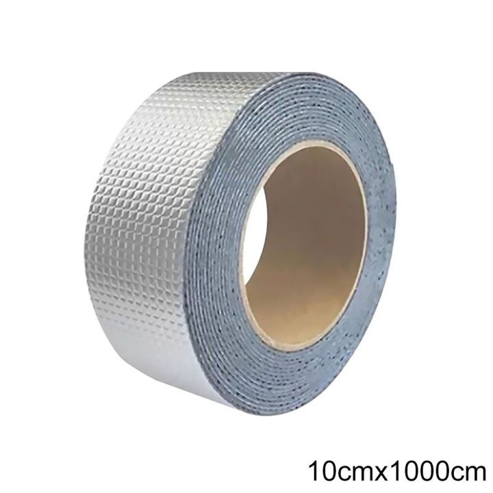 waterproof-sealing-adhesive-aluminum-foil-tape-butyl-rubber-band-for-repairing-surface-crack-roof-pipe-5mx15cm-adhesives-tape