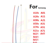 สัญญาณ Wifi สายสำหรับ Samsung Galaxy A01 A11 A21 A31 A41 A51 A71 A10S A20S A30S A50S A70S A21S M21 M51 F41