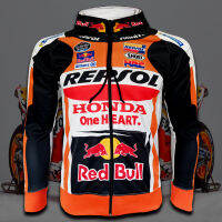 เสื้อแจ็คเก็ต-โมโตจีพี Jacket-MotoGP เสื้อทีม Repsol Honda แจ็คเก็ต-มอเตอร์ไซค์ #MG0002 รุ่น มาร์ก มาร์เกซ (ฮู้ด,ซิป)