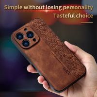 【CC】 Iphone 11Case for IPhone 14Pro 13 12 XS X XR 8 7 SE20 Luxury Leather Business Shock Proof Cell Cases