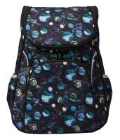 Smiggle Mirage Access Backpack กระเป๋าเป้ดำ จักรวาล  ขนาด 17 นิ้ว พร้อมส่งในไทย