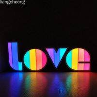 ▨✈ LC Holiday Decoration Nightlight Night Up Love Sign Decor Desk Lamp Nightlight LED Letter Lights