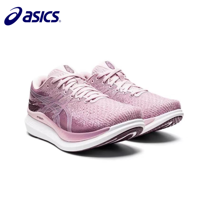 asics-glideride-3สำหรับทั้งหญิงและชายตาข่ายรองรับอย่างเสถียรรองเท้าวิ่งกีฬาและพักผ่อนสบายและทนต่อการสึกหรอ