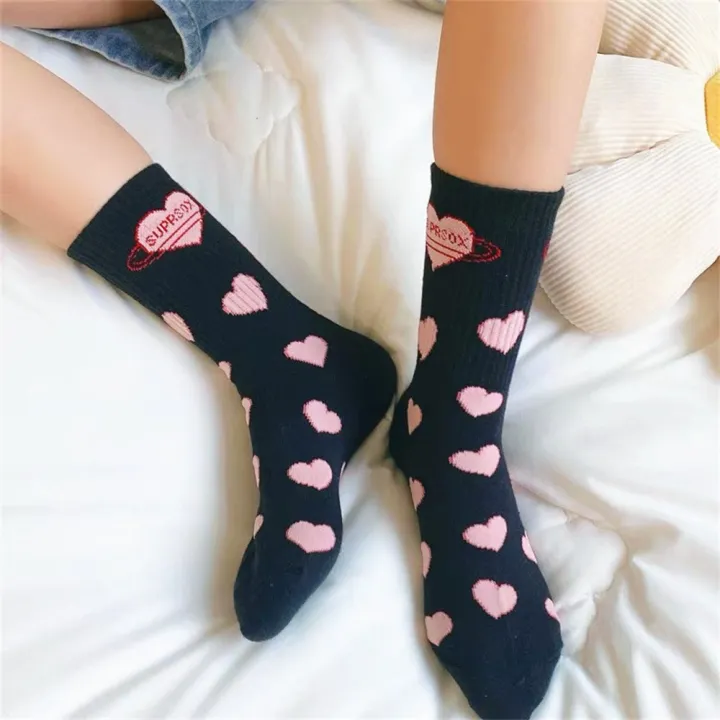 korean-cute-student-socks-long-socks-ins-love-heart-socks-mid-calf-socks-lolita-style-socks