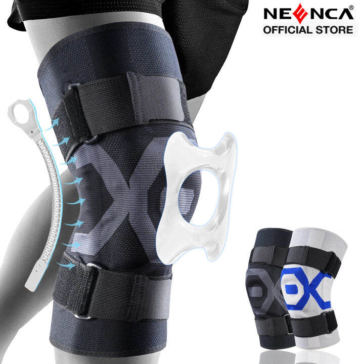 NEENCA Knee Brace Support Compression Knee Sleeve With Patella Gel Pads ...