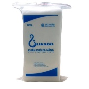 Khăn vải khô đa năng cho bé likado 300g kích thước14x20cmkhoảng 270 tờ5 gói