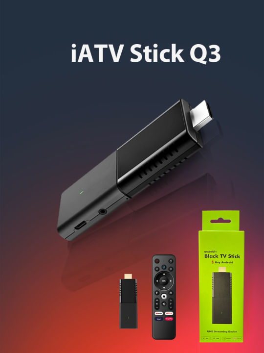 boxput-q3ทีวีสติ๊กสีดำ4k-ทีวีสติ๊ก-android-tv-10-allwinner-h313เอทีวีแบบพกพา-wifi-bt-2-4g5g-กล่องสมาร์ททีวีควบคุมระยะไกล