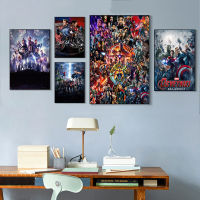 MARVEL ภาพยนตร์ superhero Art Wall โปสเตอร์ตกแต่งบ้านภาพวาดผ้าใบภาพพิมพ์งานศิลปะตกแต่งห้องภาพจิตรกรรมฝาผนัง