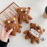 【hot sale】 ✳◈ C02 Winter Plush earphone case compatible for Airpods 1 2 pro case flurry cute bear doll soft airpods gen 2 cover anti-drop