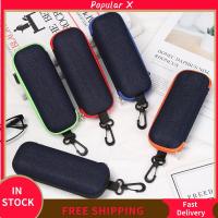 POPULAR X ใหม่ แบบพกพา กล่องแว่นกันแดด ป้องกันแว่นตา ซองใส่แว่นตาแบบมีซิป เคสแว่น กล่องแว่นตา