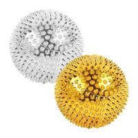 Hand Pressing Ball Spiked Massager for Acupoints and Hands 1 Pair Round Squeeze Balls with Dense Spines for Kids &amp; Adults Palms and Feet brilliant