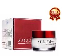 Aurum Ginseng Collagen Cream 50 g. ออรัม ครีมอั้มพัชราภา ครีมอั้ม ออรั่ม ครีมโสมและคอลลาเจน ฟื้นฟูผิวและช่วยให้ผิวหน้าดูอ่อนกว่าวัย ครีม AURUM