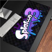 Splatoon Large Gaming Pad แผ่นรองเมาส์เกมเมอร์อะนิเมะ แผ่นรองเมาส์ ยางกันลื่น Lockside คอมพิวเตอร์คีย์บอร์ด แผ่นรองเมาส์ขนาดใหญ่