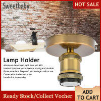 Vintage E26 E27 Lamp Socket Ceiling Lamp Holder with Accessories for Kitchen Bedroom Living Room 100‑240V