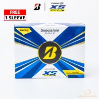 ลูกกอล์ฟ Bridgestone Golf - 2022 TourB XS Yellow, Price: 1,790 THB/dz (Promotion : Buy1, Free1sleeve)