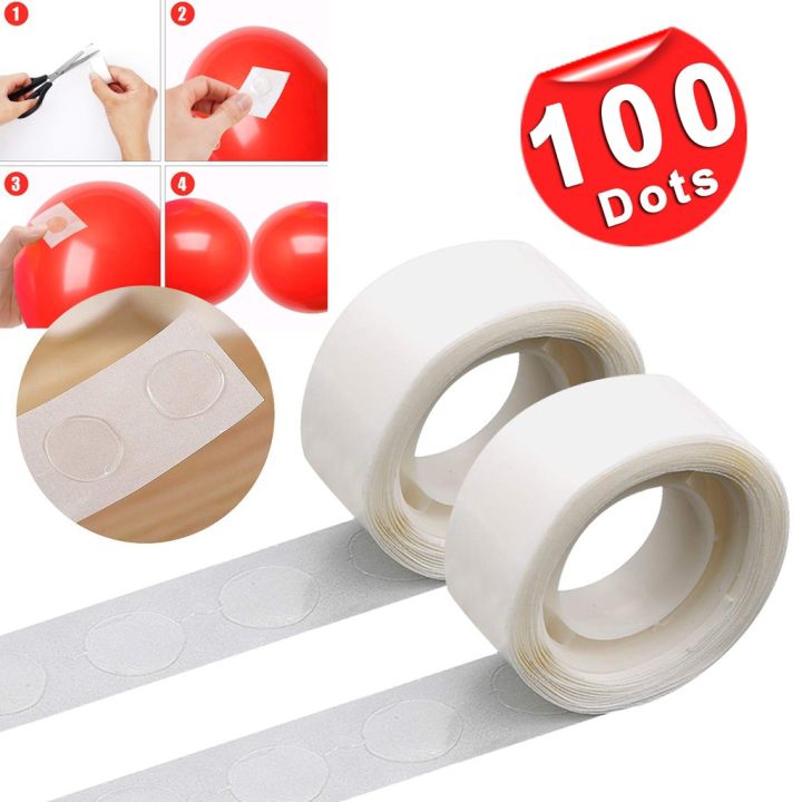 Double Sided Adhesive Tape Balloons, Double Sided Balloon Sticker