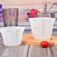 Reusable Measuring Cup Silicone Metering Cup 250ml/500ml Visual Scale Resin Mixing Cup Liquid Measure Casting Molds Eco-Friendly