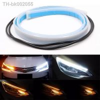 ❀ 2pcs LED DRL Car Daytime Running Light For Cars LED Lighting Strip Flexible Turn Signal Lamp Car Accessories Auto Headlight 12V