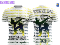 capoeira 3d tshirt custom name