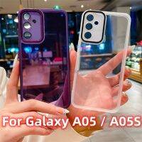 ปลอกสำหรับ Samsung Galaxy A05 S GalaxyA054 Galaxya05s 4G 2023ซิลิโคนกันกระแทกเคสโทรศัพท์มาพร้อมกับฝาหลังฟิล์มป้องกันกล้อง