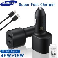 [KOLT Digital] 60W เครื่องชาร์จ Samsung ในรถความเร็วสูงชาร์จ Usb ชนิด C Pd สายชาร์จอัตโนมัติ Carregador Galaxy S22 S21มาก S20โน้ต20แท็บ S8