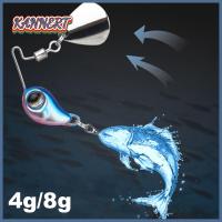 KANNERT 4g/8g เบส การสั่นสะเทือน เลื่อม ช้อนโลหะ เหยื่อตกปลาโลหะ VIB ล่อ Wobblers Crankbaits ตะขอแหลม