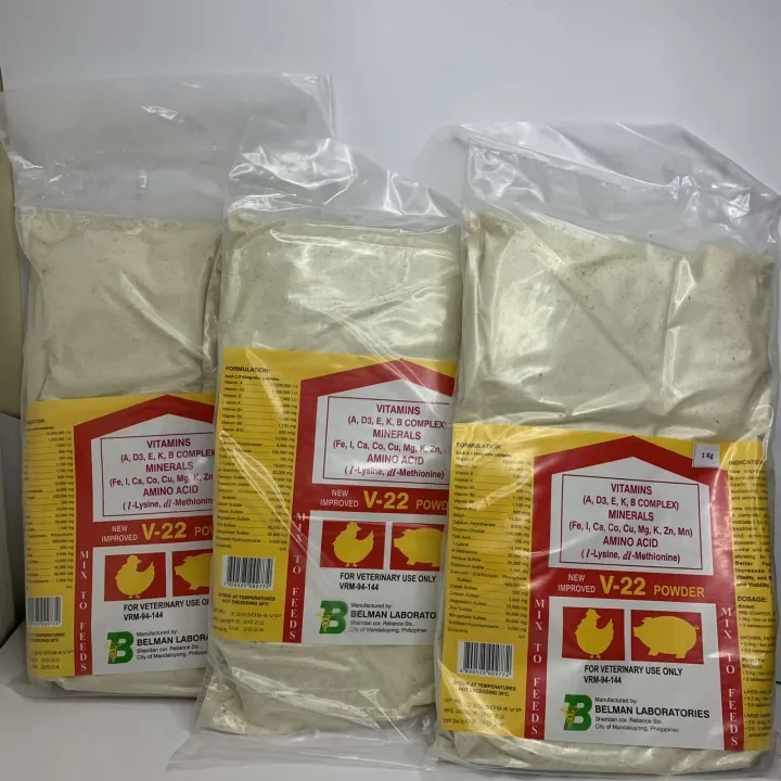 [CLR AGRIVET] 3KG V22 POWDER NEW PACKAGING / V22 VITAMINS AND