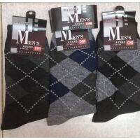 [ READY STOCK ] Men Thin Comfortable Work Socks Nipis Long Crew Stockings