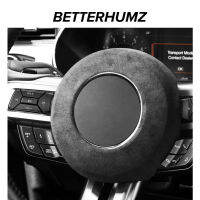 BETTERHUMZ Alcantara ห่อตกแต่งภายในสำหรับ Ford Mustang 2015-2019รถพวงมาลัยกรอบสติกเกอร์ตกแต่งอุปกรณ์เสริม